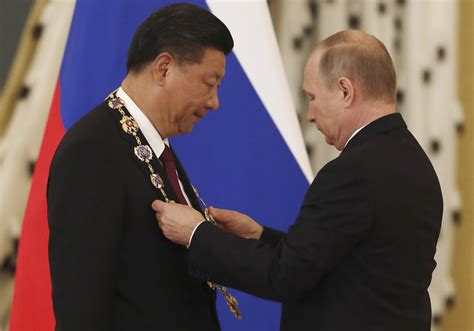 China's Xi Jinping gave Russian president Vladimir Putin a “best friend ...