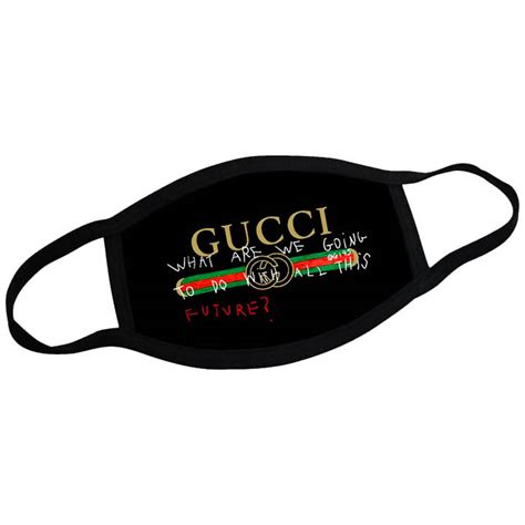 GUCCI fashion streetwear mask for male and female reusable and washable ...