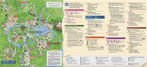 Disney's Animal Kingdom Park Map - Theme Park Professor