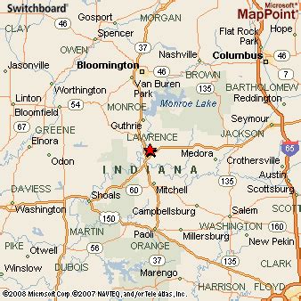 Where is Bedford, Indiana? see area map & more