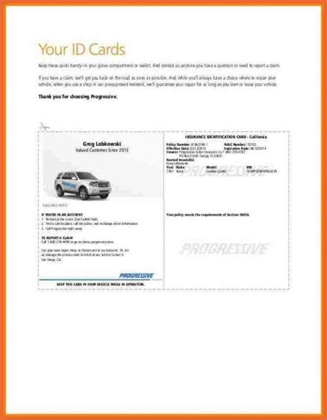 Auto Insurance Card Template Free Download Document Car Sample | Card ...