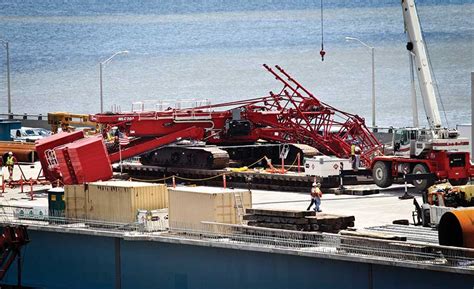 Crawler-Crane Collapse Probe Continues at NY Bridge Project | 2016-07 ...