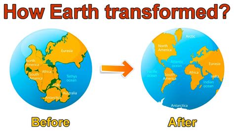 World Map | Evolution of Continents | महाद्वीपों का विकास - YouTube