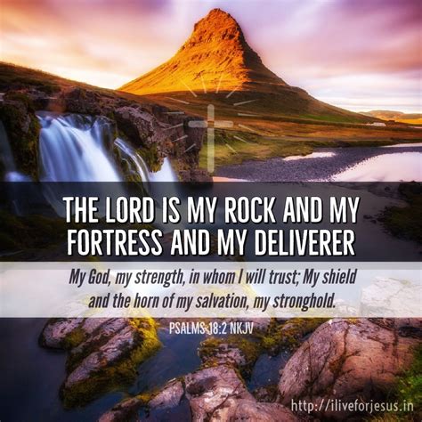 The Lord is my rock - I Live For JESUS