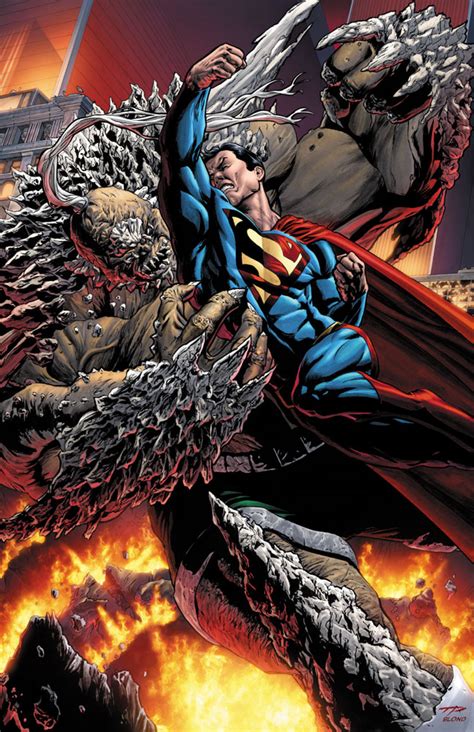 Superman vs Doomsday by BlondTheColorist on DeviantArt