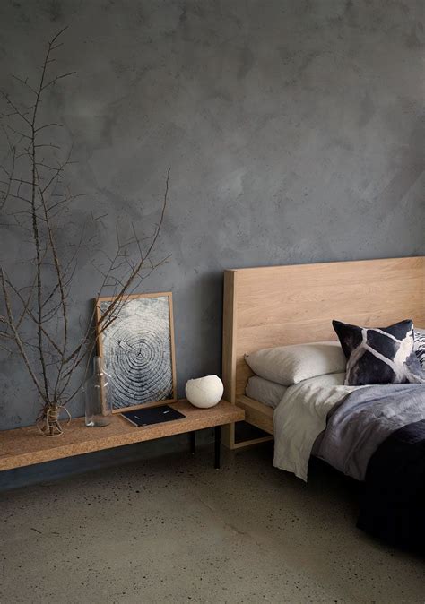 Bauwerk Colour Lime Wash Paint – Riverstone | Concrete walls bedroom ...