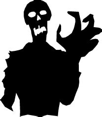 halloween silhouette - Google Search | Halloween stencils, Zombie ...