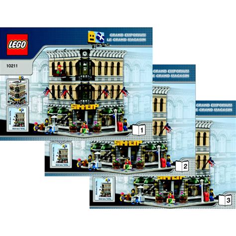 LEGO Grand Emporium Set 10211 Instructions | Brick Owl - LEGO Marketplace