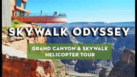 Grand Canyon Helicopter Tour with Skywalk - Skywalk Odyssey - YouTube