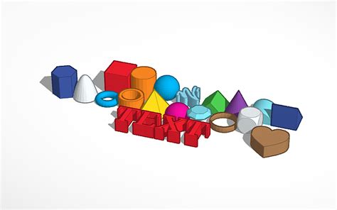 3D design Basic Shapes | Tinkercad