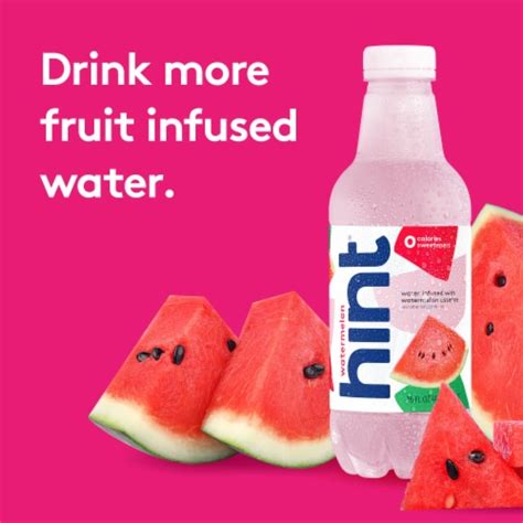 Hint® Watermelon Flavored Bottled Water, 6 bottles / 16 fl oz - Kroger