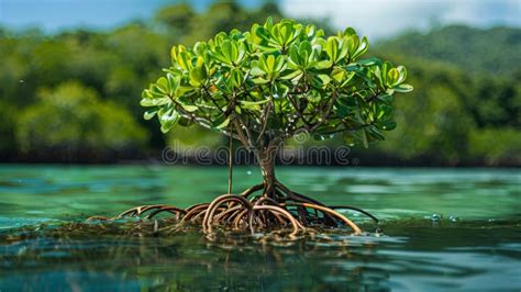 Distinct Adaptation the Unique Root System of a Mangrove Tree and Its ...