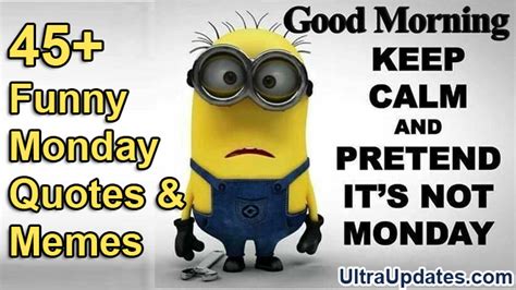 Monday Morning Funny Quotes And Images - Funny PNG