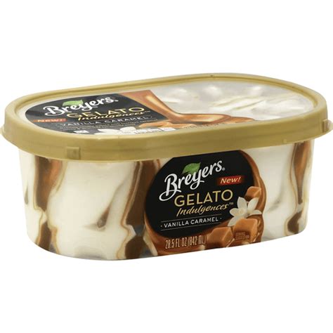 Breyers Gelato, Vanilla Caramel | Gelato | King Food Saver