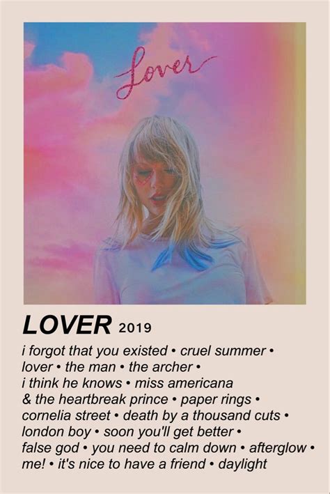 lover taylor swift | Music album covers, Music album cover, Music ...