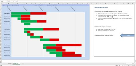 Automated Gantt Chart Gantt Chart Gantt Chart Templates Gantt Images ...