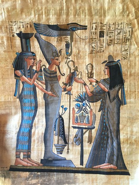 Authentic Egyptian Papyrus Painting