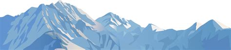 Mountains clipart snowy mountain, Mountains snowy mountain Transparent ...