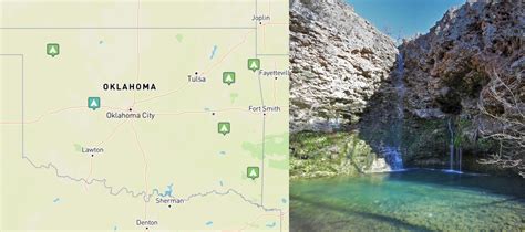 Oklahoma Map With State Parks