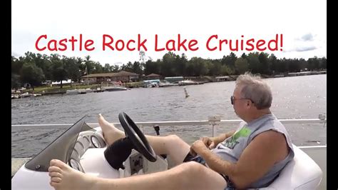 Boating on Castle Rock Lake!! 08.05.2017 - YouTube