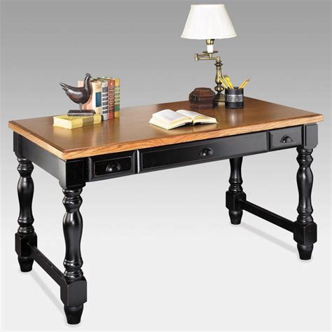 kathy ireland Home by Martin Southampton Writing Desk - Black - SO384 ...