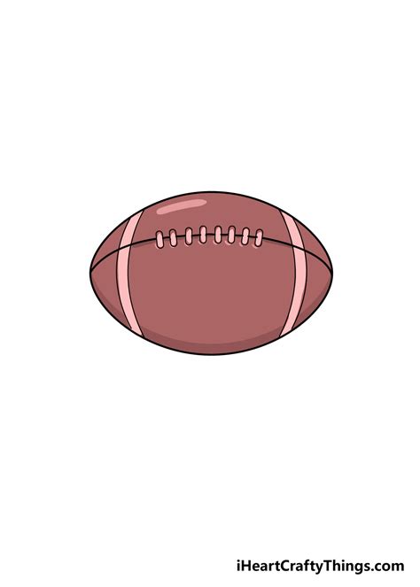 Football Drawing - How To Draw A Football Step By Step