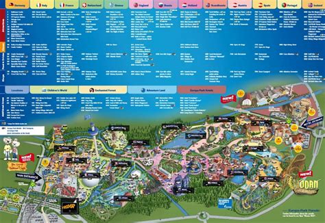 Europa Park Map Hotel