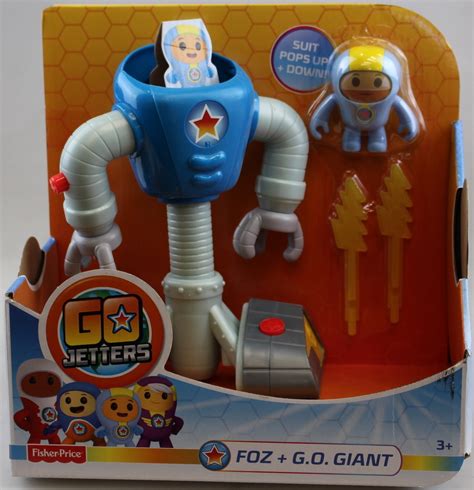 Toys & Games Toys Giant Go Jetters Foz G.O