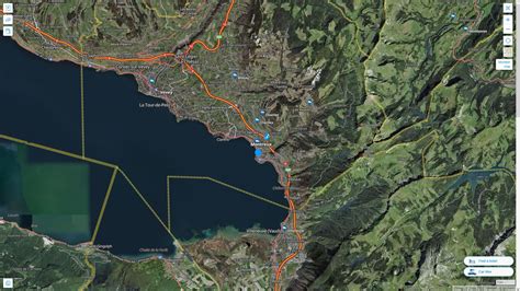 Montreux Map - Switzerland