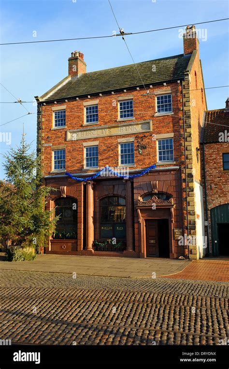 The Bank - Beamish Open Air Museum, County Durham, England Stock Photo ...