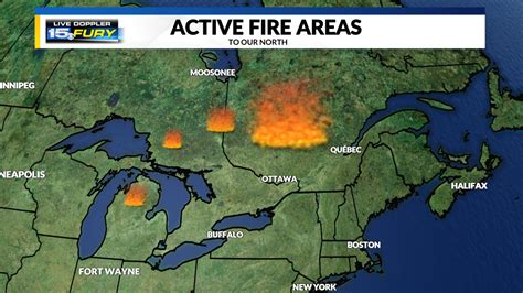 Canadian Wildfires 2024 Map Forecast - Bonni Corliss