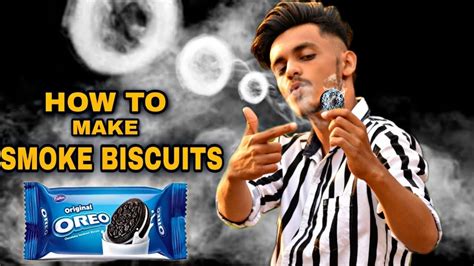 How To Make Smoke Biscuit At Home || Liquid Nitrogen Smoke Biscuit ...