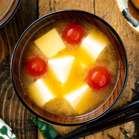 Tomato and Tofu Miso Soup | Hikari Miso