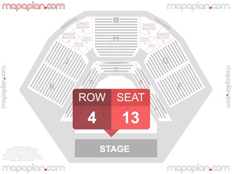 London ABBA Arena detailed interactive seating plan with seat & row ...