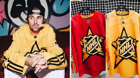 Justin Bieber Designed The Toronto NHL All-Star Game Jerseys & The ...