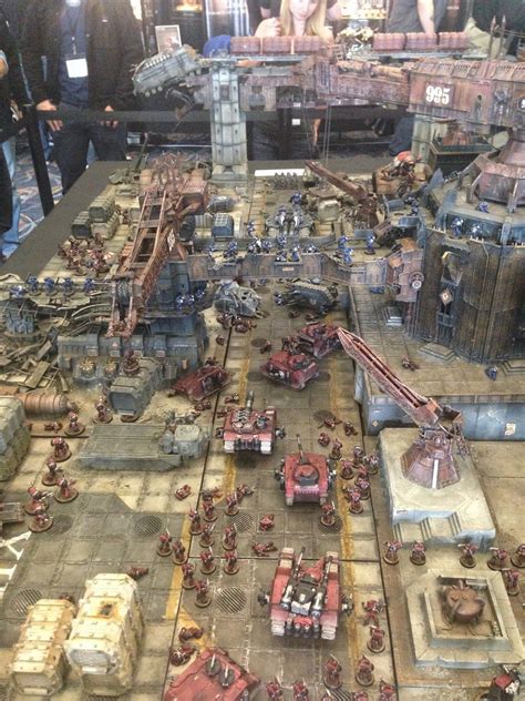 Amazing Warhammer 40k table by WarLlama. Most impressive. | Warhammer ...