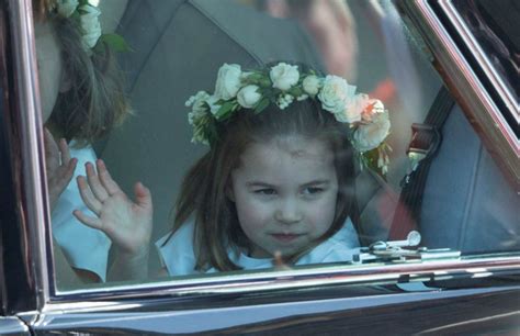 Photos of Princess Charlotte at the Royal Wedding – Footwear News