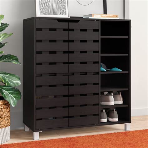 Zipcode Design 24 Pair Shoe Storage Cabinet & Reviews | Wayfair