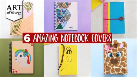 DIY Aesthetic Notebook Cover: Transform Your Boring Notebook into a ...