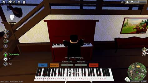 roblox wild west piano ghost - YouTube