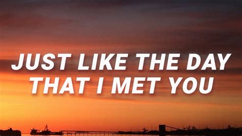 Giveon - Just like the day that I met you (Lyrics) Chords - Chordify