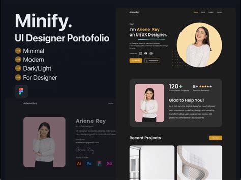 Figma Portfolio Website Template