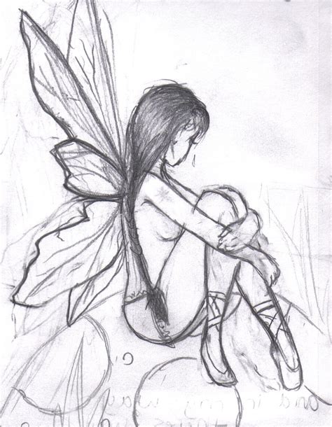 Easy Fairy Drawing at GetDrawings | Free download