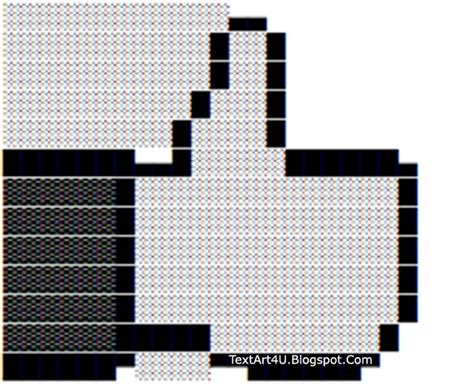 Thumbs Up Collection ASCII Text Art | Cool ASCII Text Art 4 U