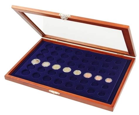 Coin Display Case for 8 Euro Coin Sets in Capsules | SAFE Collecting ...