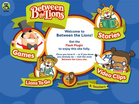 Pbs Kids Between The Lions Dvd