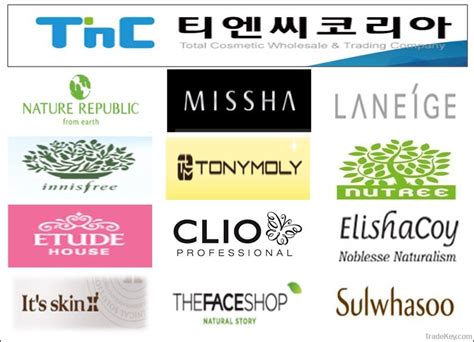 All kinds of korean cosmetic brands By T&C KOREA, South Korea