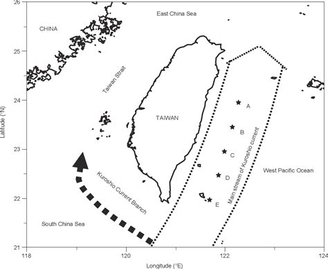 Figure 1 from Effects of the Kuroshio Current on Copepod Assemblages in ...