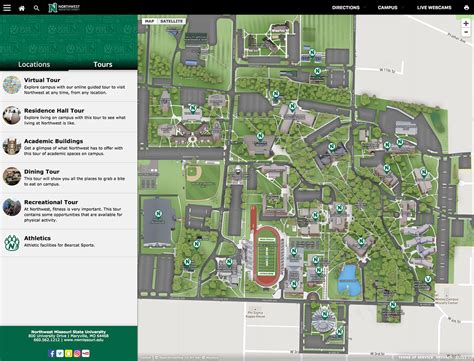 Missouri State University Campus Map - Carolina Map