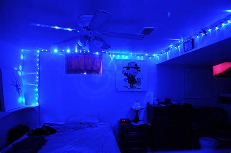 Blue Bedroom | I love blue led lights! | Eric Cabebe | Flickr